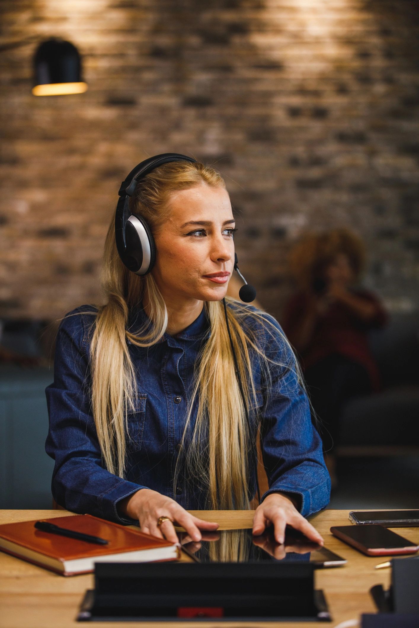 Customer support specialist ready to assist